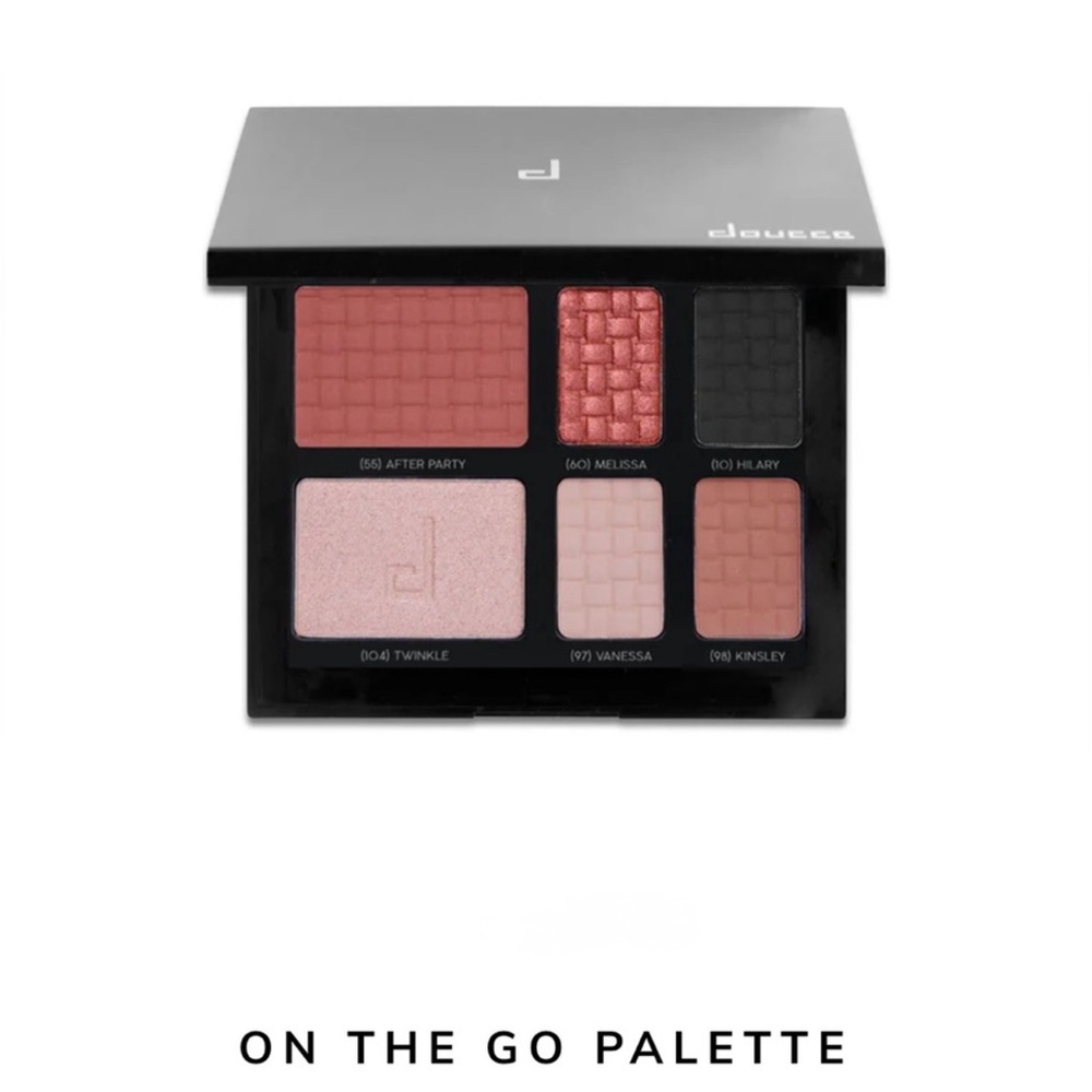 Doucce ON THE GO PALETTE - Eyeshadow, Highlighter, Blush
